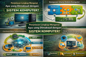 Penjelasan Lengkap Mengenai Apa yang Dimaksud dengan Sistem Komputer